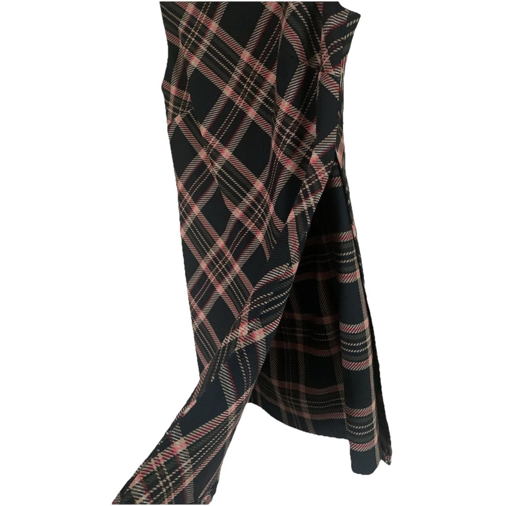 Trina Turk Brynne women's dress Plaid Shift sleeveless mini dress SZ-2 - Picture 5 of 16